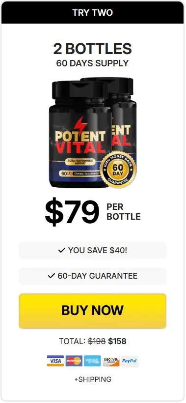 PotentVital 2 bottle price